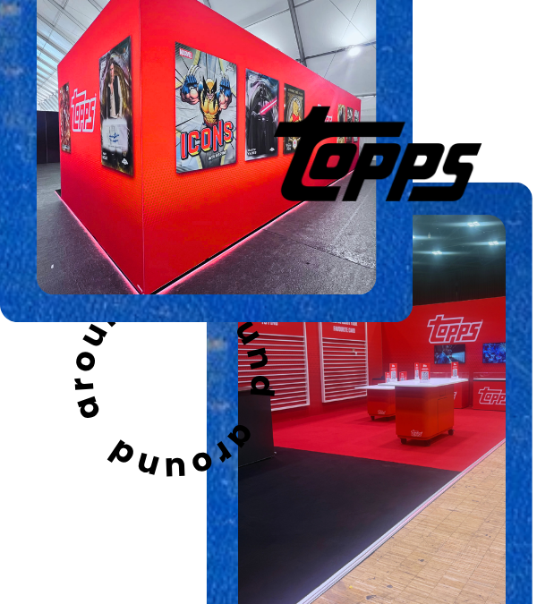 Geschützt: Topps Messebau Projekt | 3 Messestände in 2 Wochen